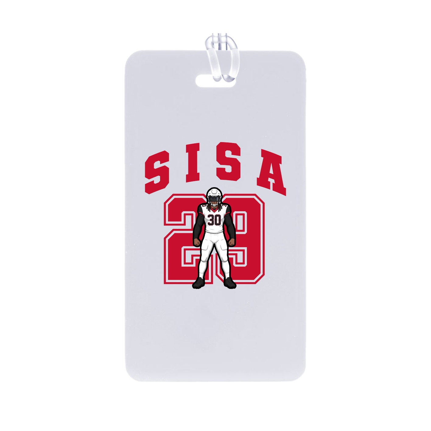 Bag Tag — Number in Classic