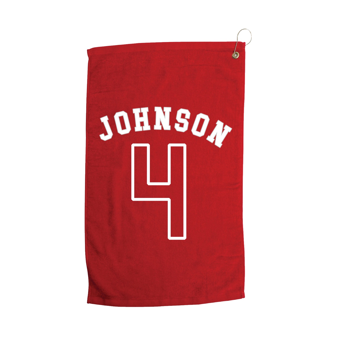 Golf Towel — Shirsey Arch in Red
