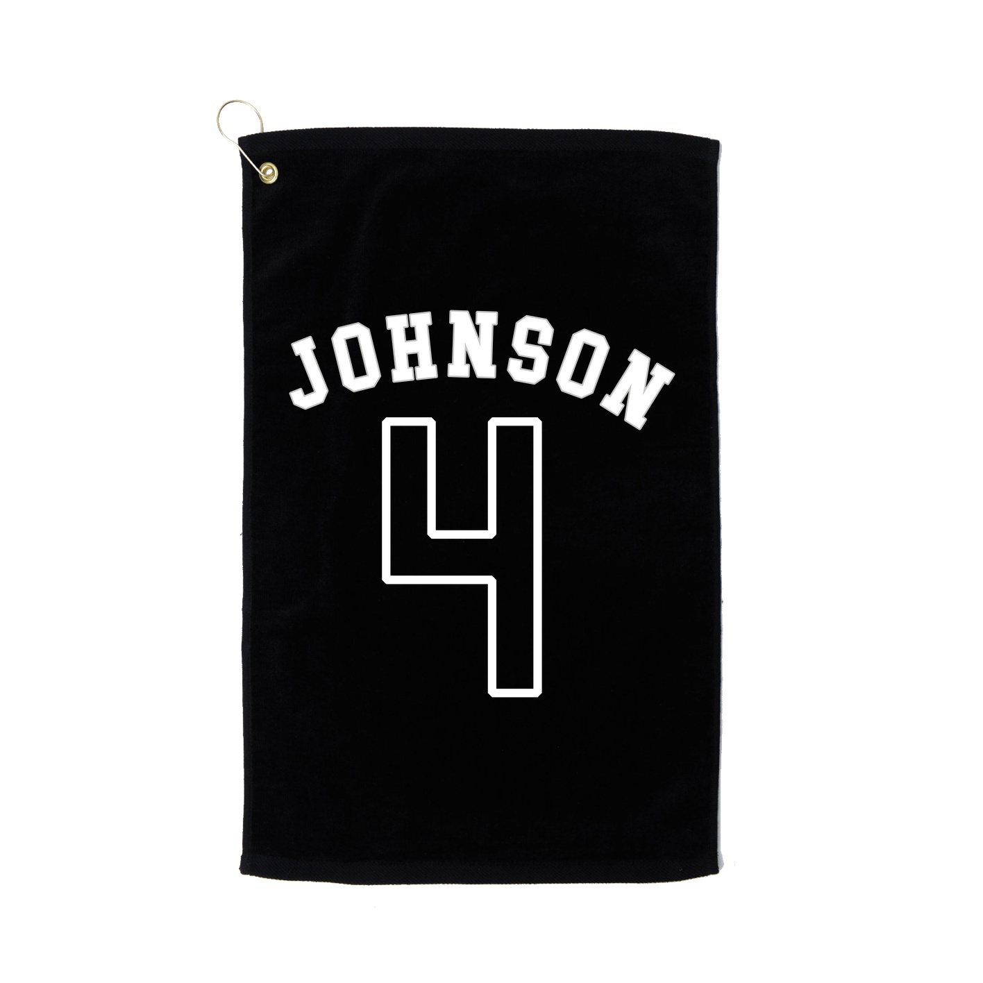 Golf Towel — Shirsey Arch in Black