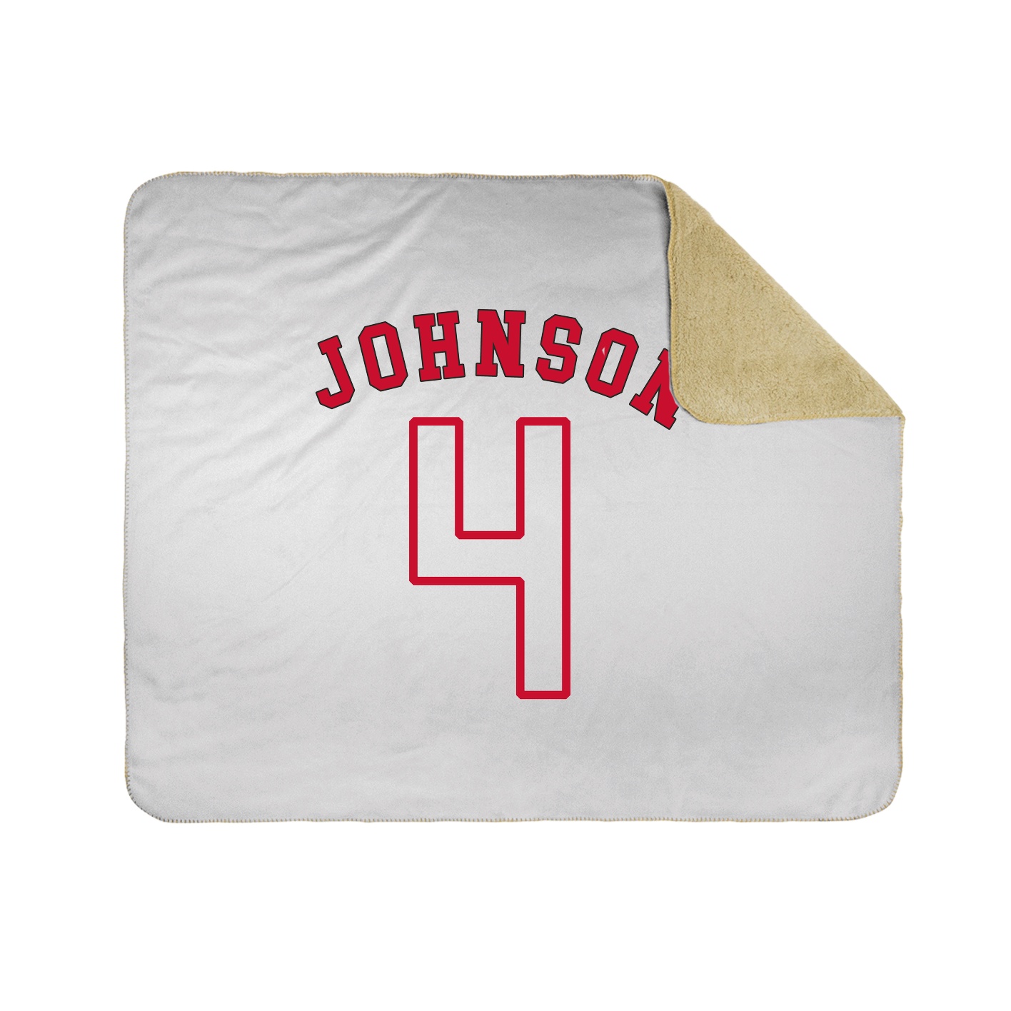 Throw Blanket — Shirsey Arch in White