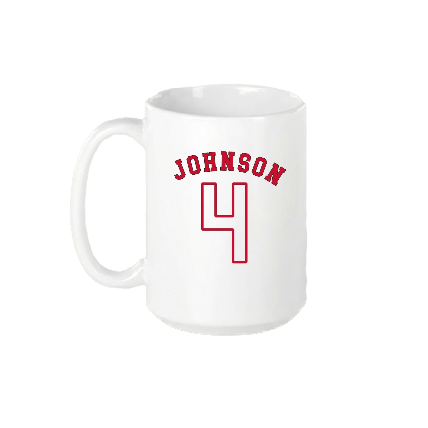 15oz Coffee Mug — Shirsey Arch in White