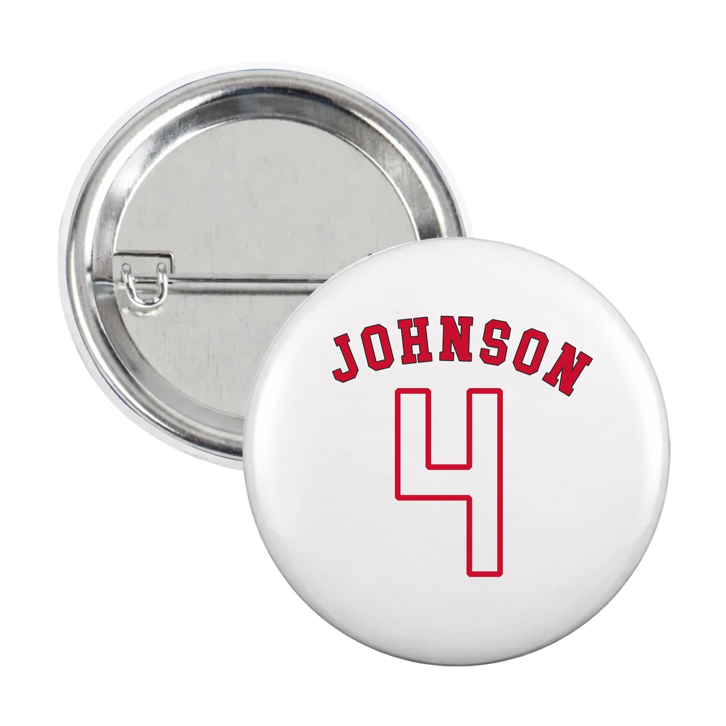 Game Day Button — Shirsey Arch in White
