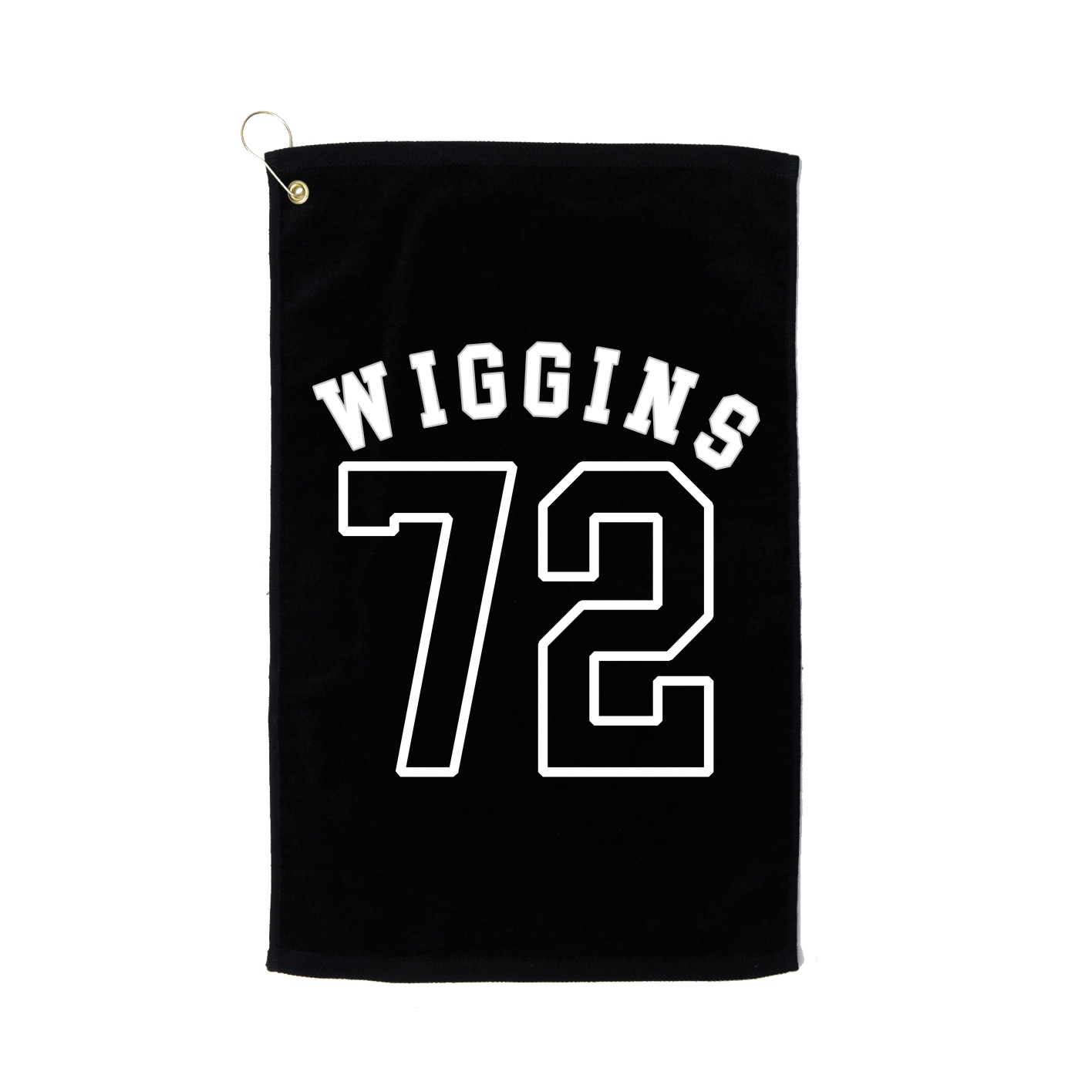 Golf Towel — Shirsey Arch in Black