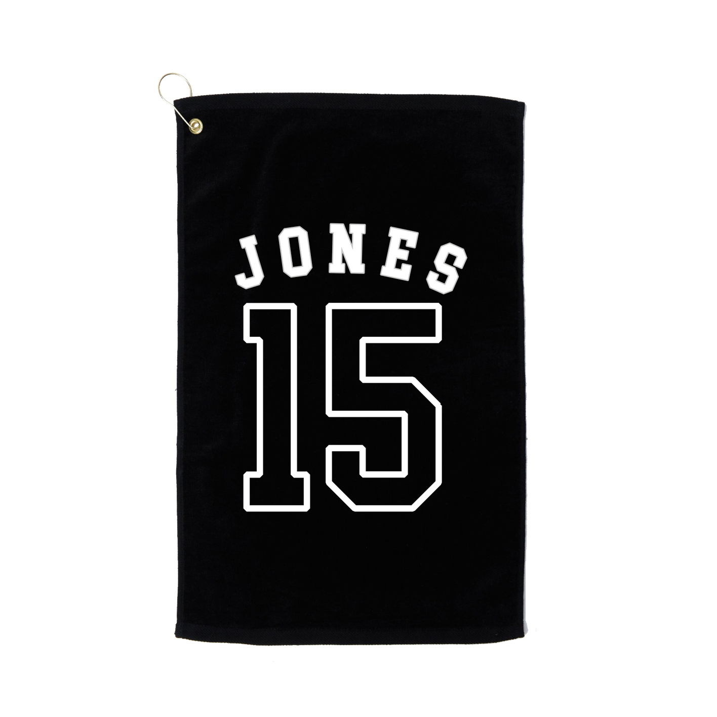 Golf Towel — Shirsey Arch in Black