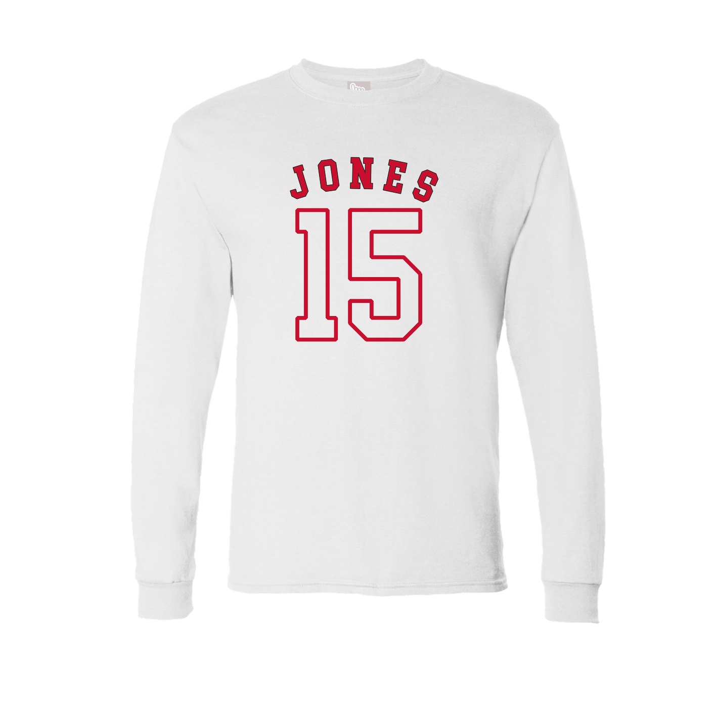Long Sleeve Tee — Shirsey Arch in White