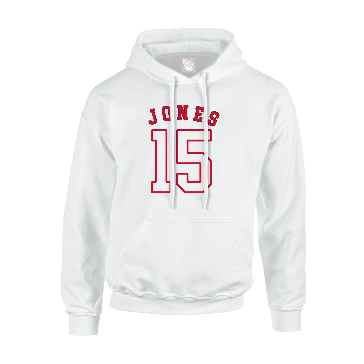 Hoodie — Shirsey Arch in White