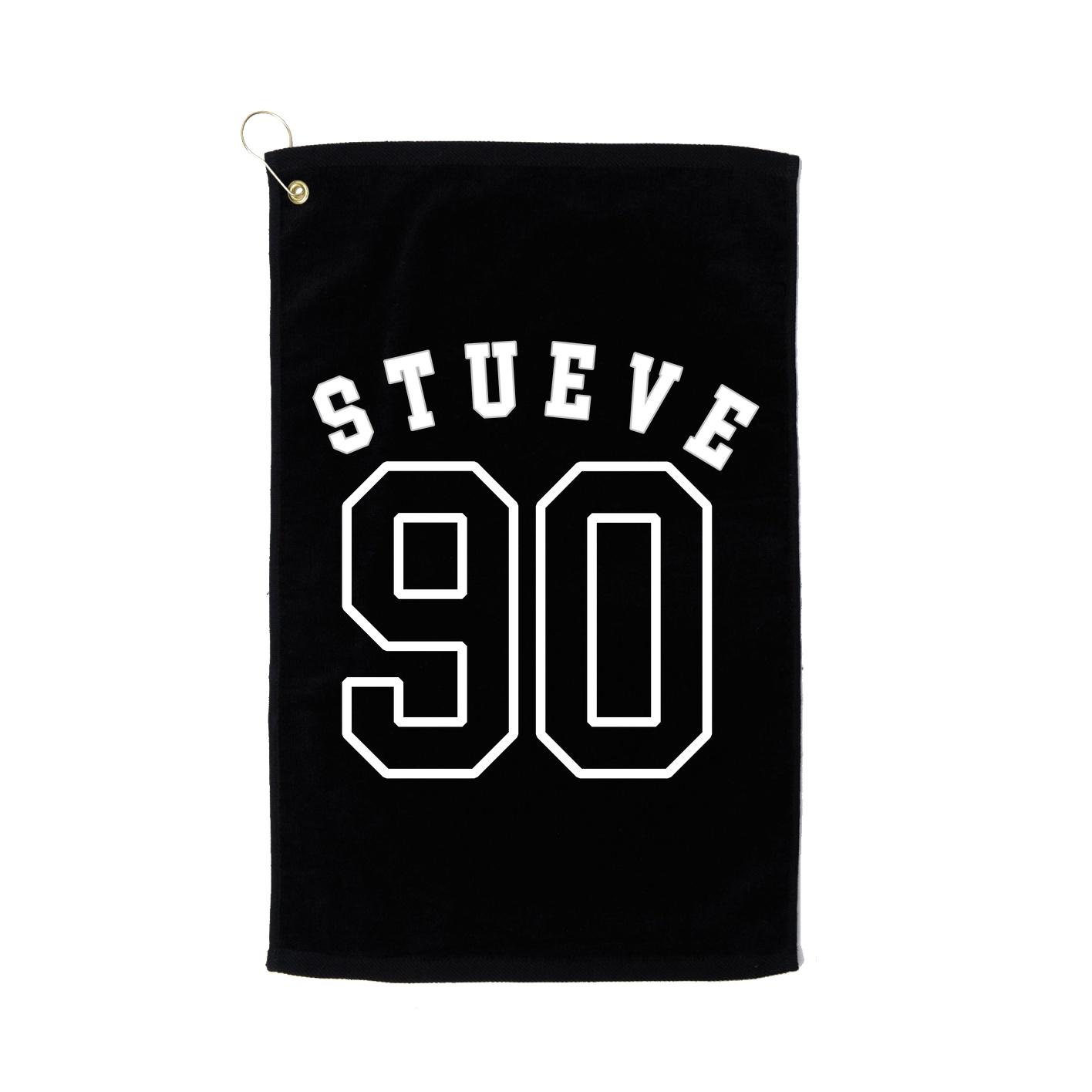 Golf Towel — Shirsey Arch in Black