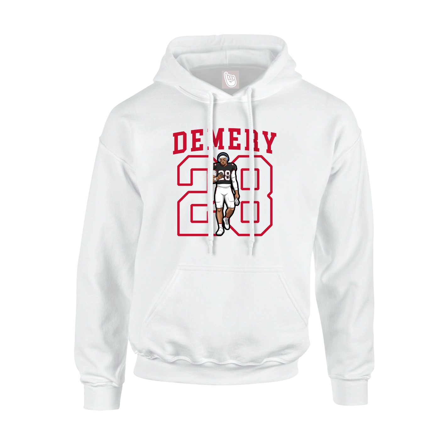 Youth Hoodie — Shirsey in White