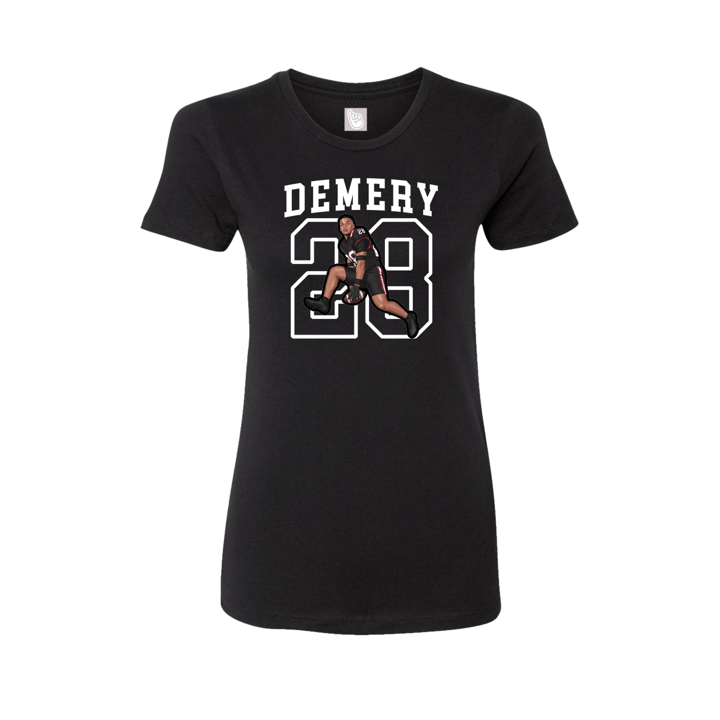 Fitted Women's Tee — Shirsey in Black