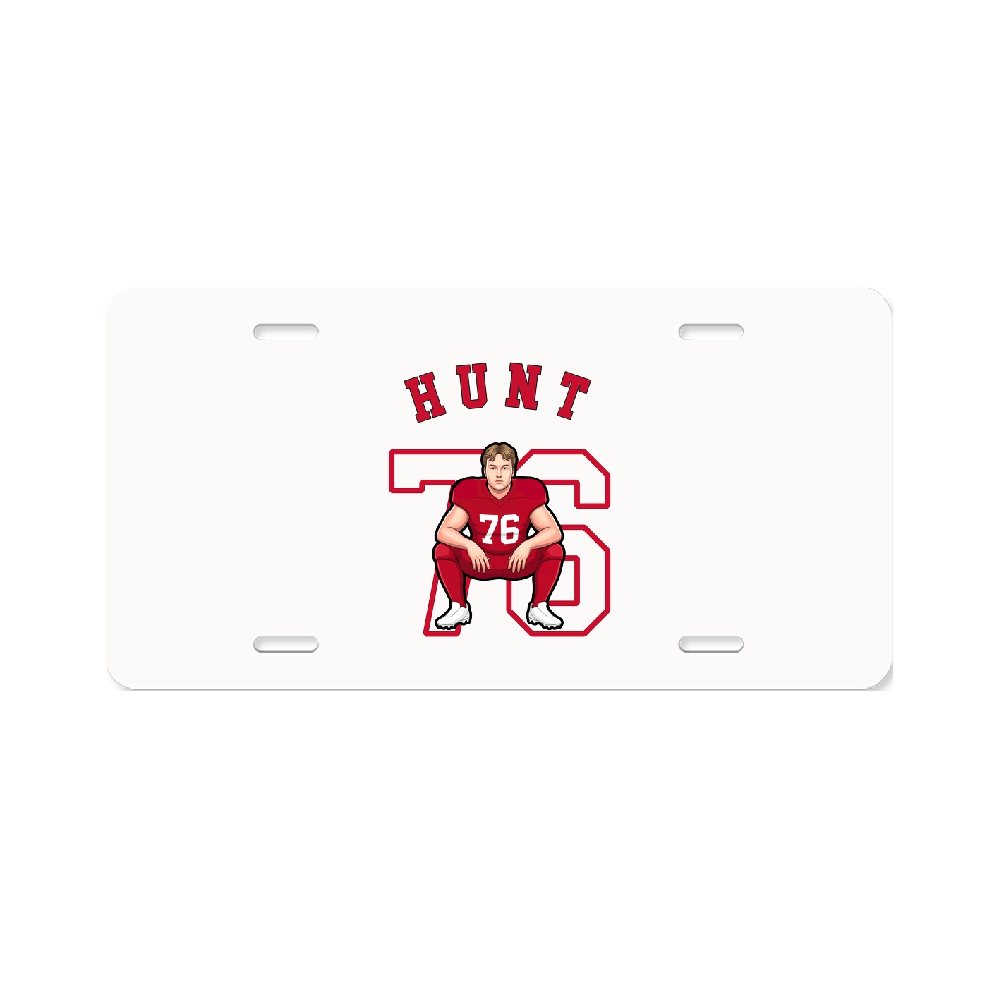 License Plate — Shirsey Arch in Classic