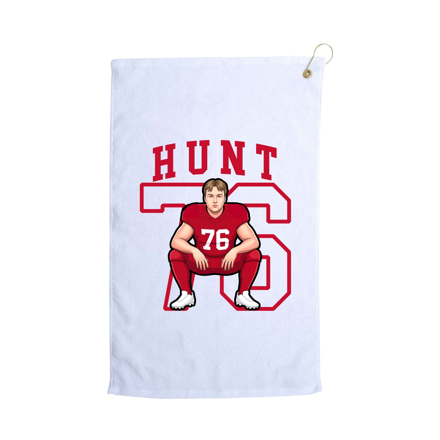 Golf Towel — Shirsey in White