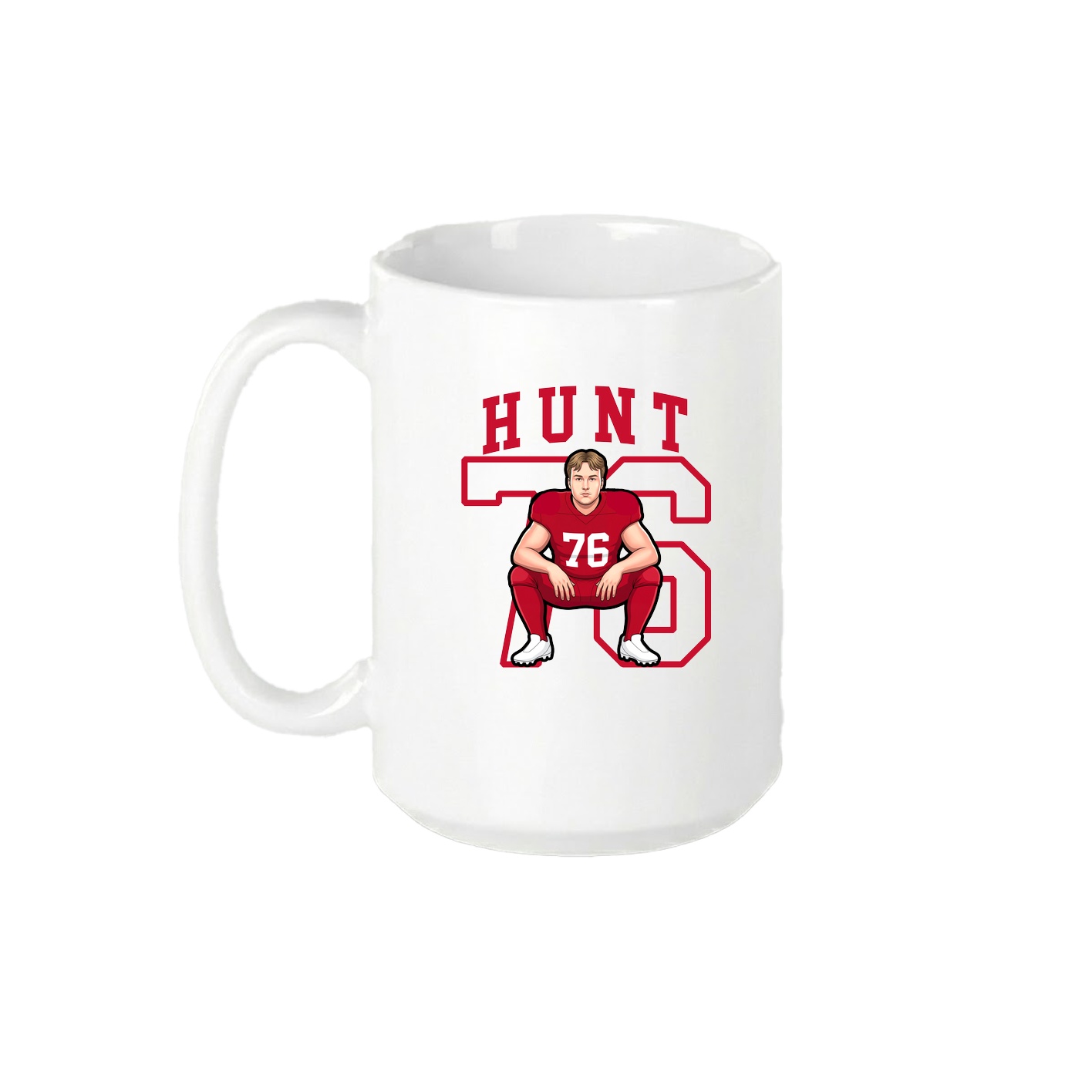15oz Coffee Mug — Shirsey in White