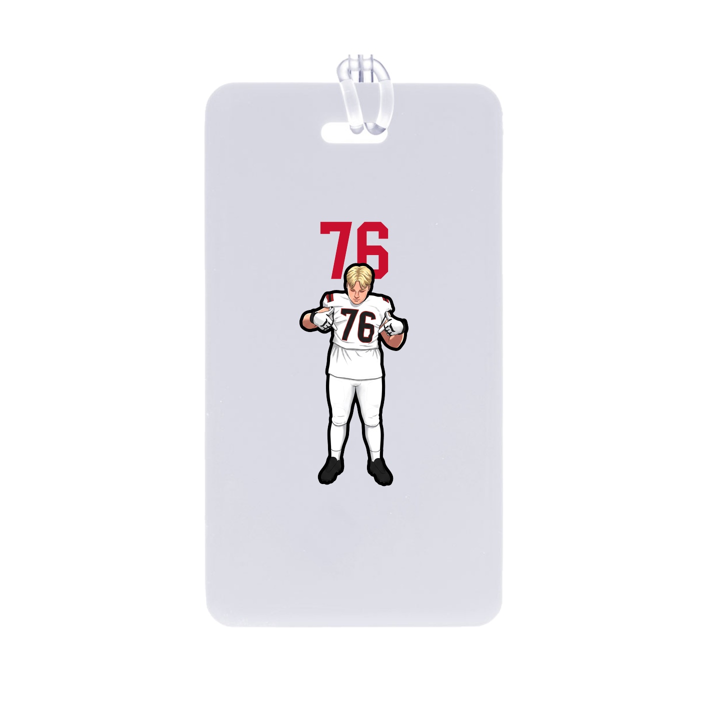 Bag Tag — Number Top in Classic