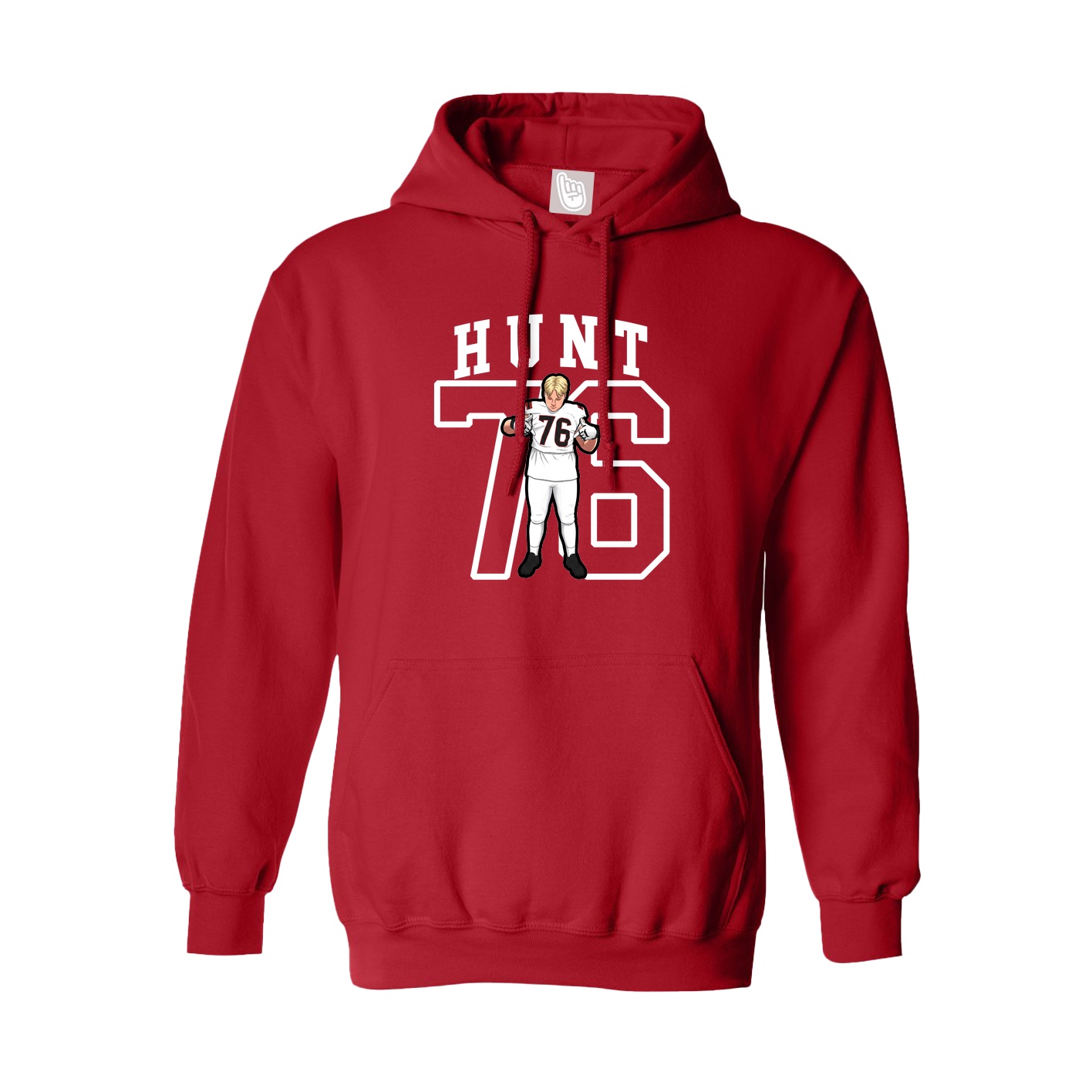 Youth Hoodie — Shirsey in Red
