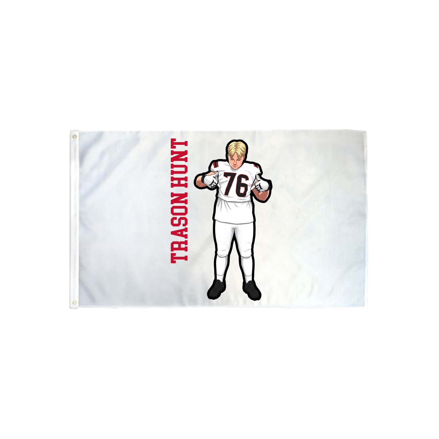 3x5 Flag — Name Vertical in Classic
