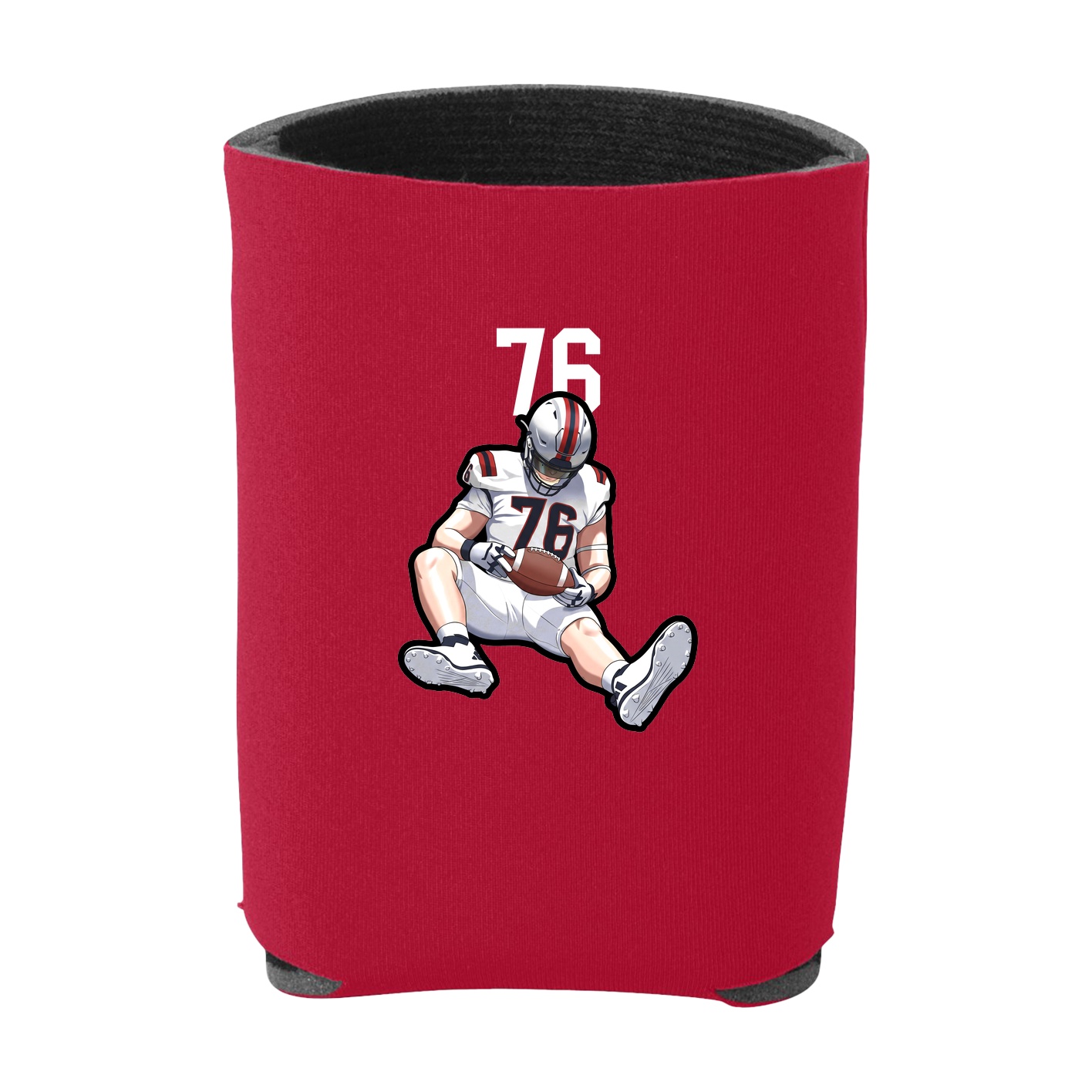 Can Holder — Number Top in Red