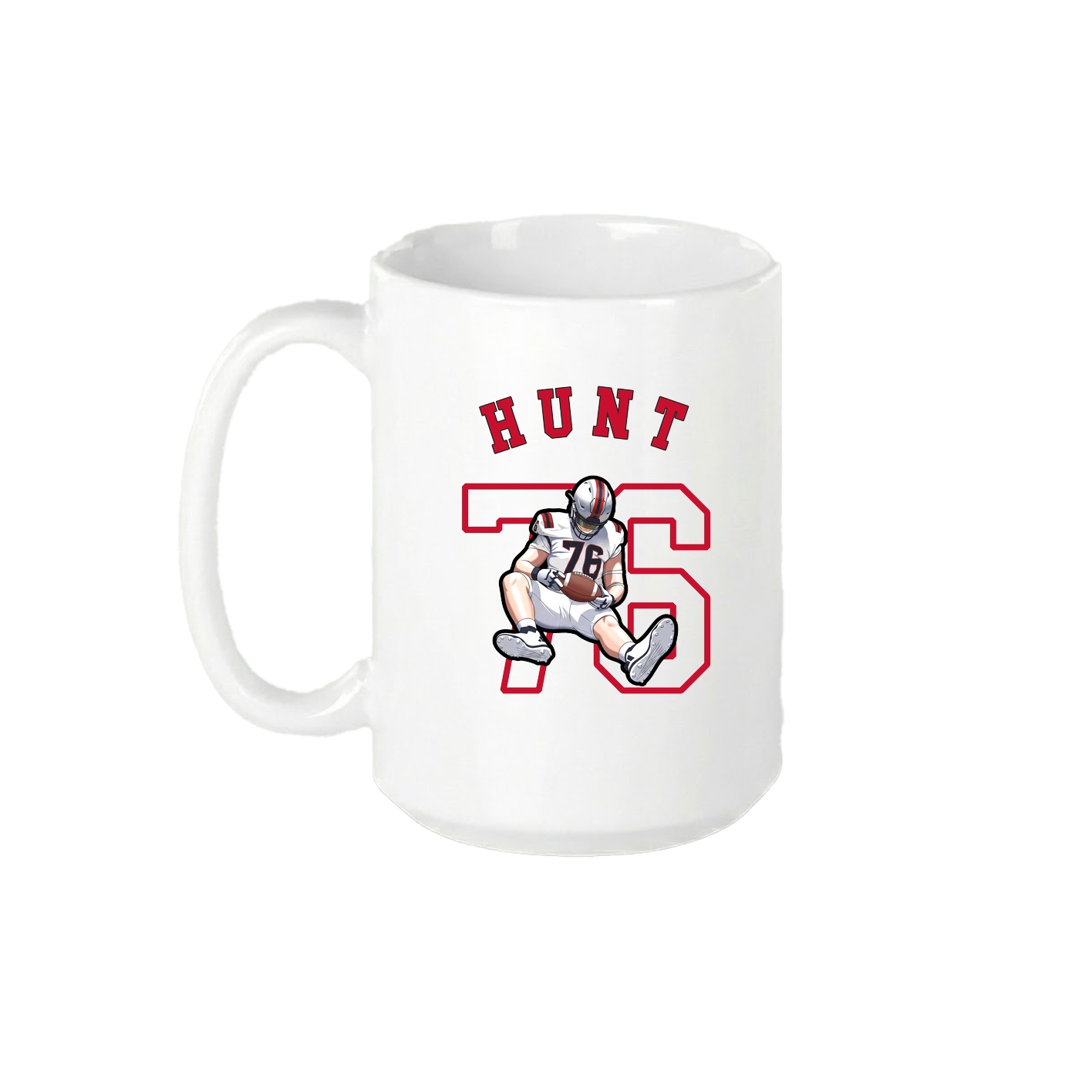 15oz Coffee Mug — Shirsey Arch in White