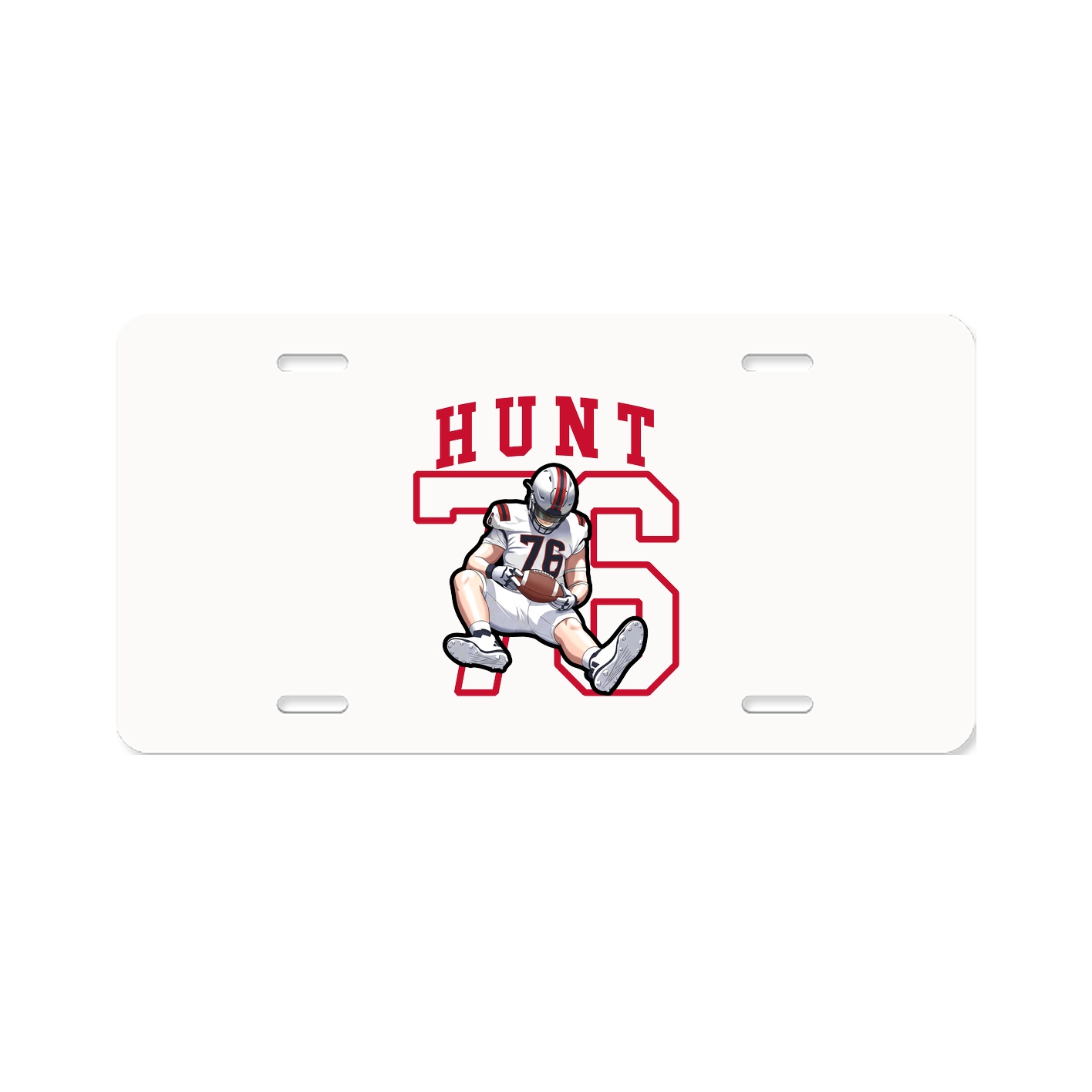 Aluminum License Plate