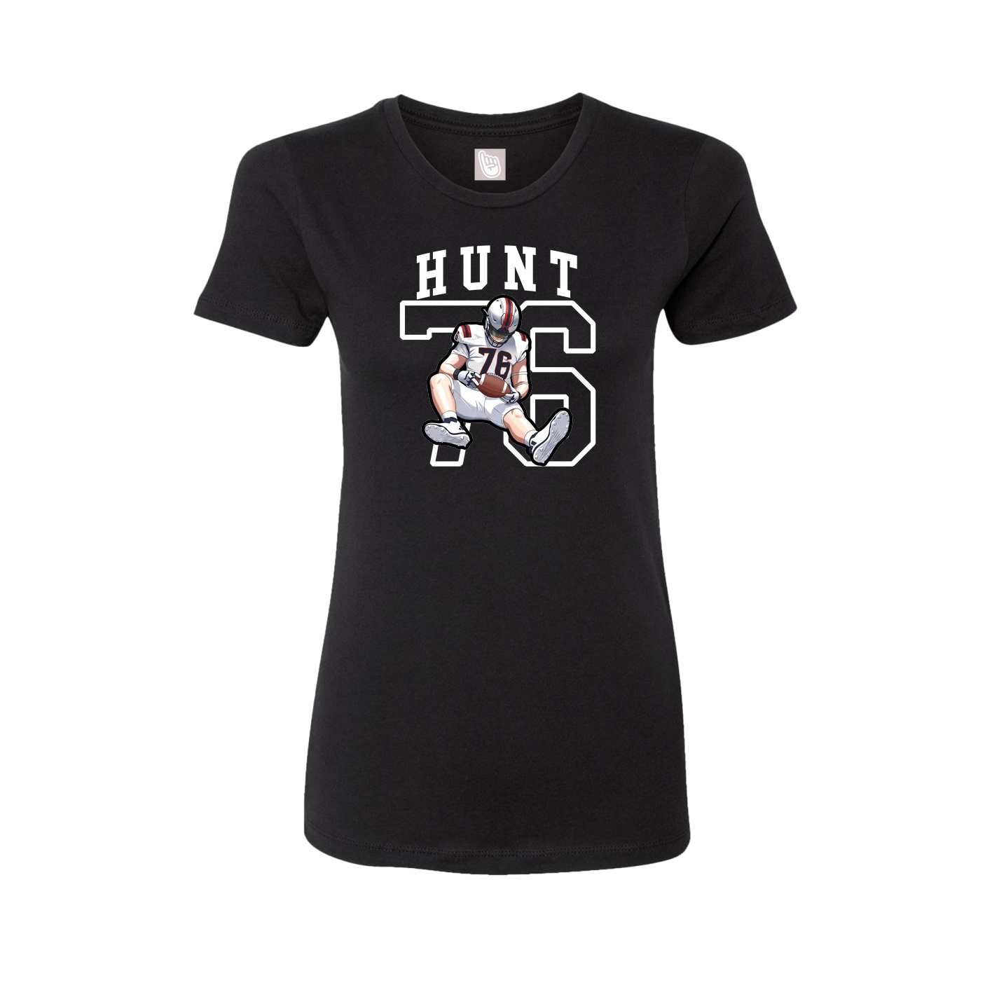 Fitted Women's Tee — Shirsey in Black