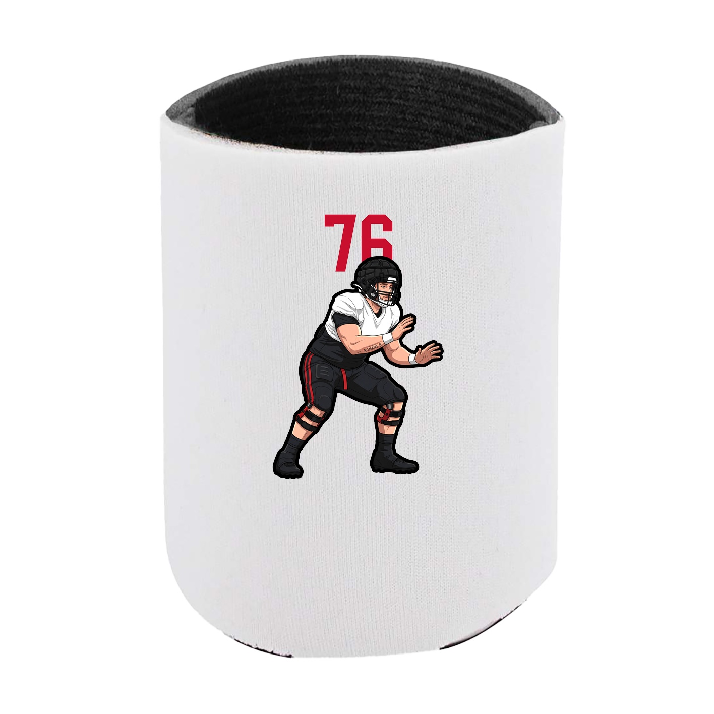 Can Holder — Number Top in White