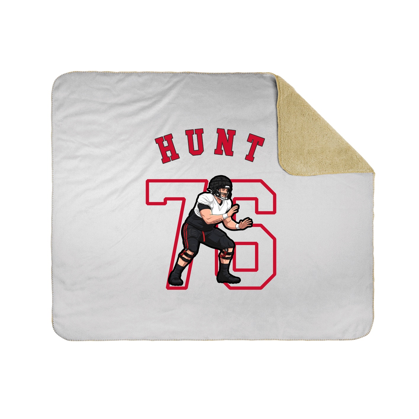 Throw Blanket — Shirsey Arch in White