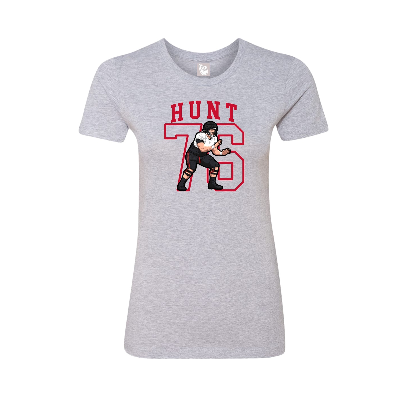 Fitted Women's Tee — Shirsey in Grey