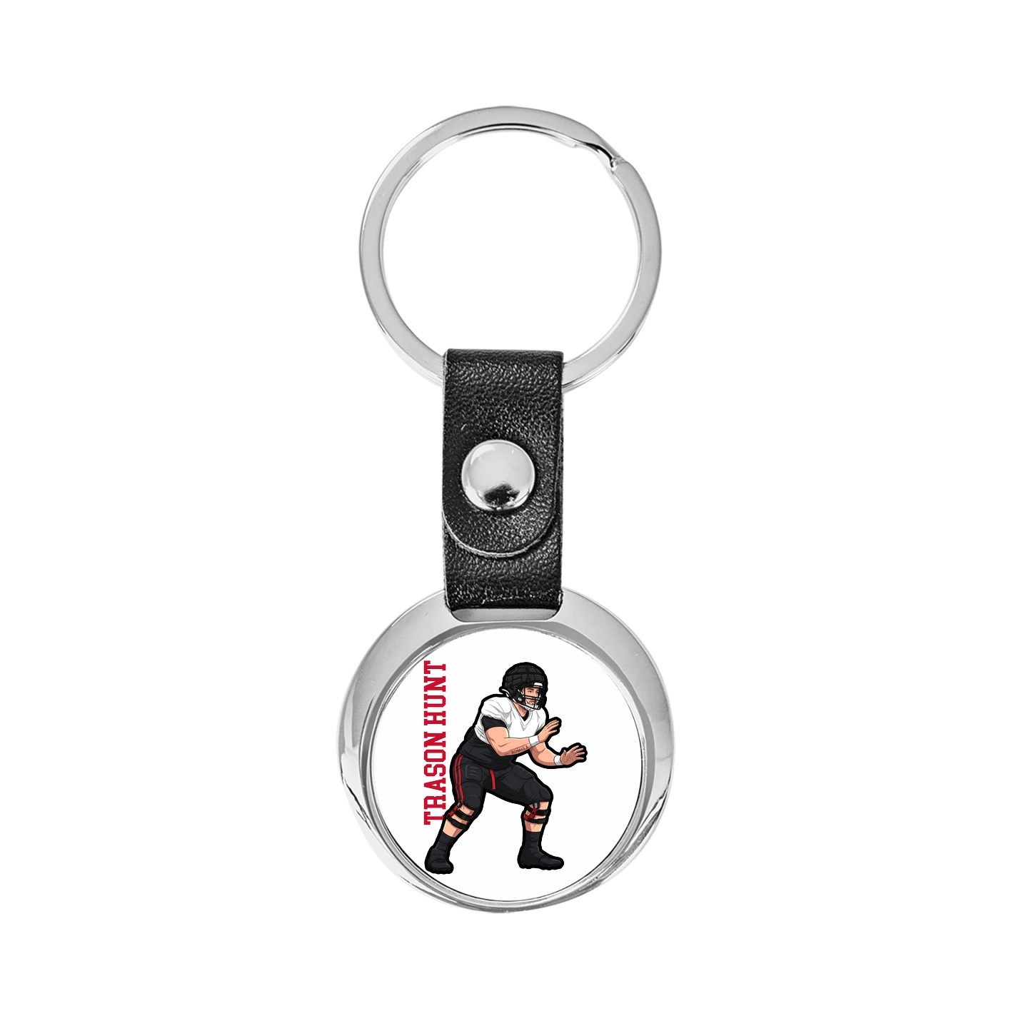 Key Chain — Name Vertical in Classic