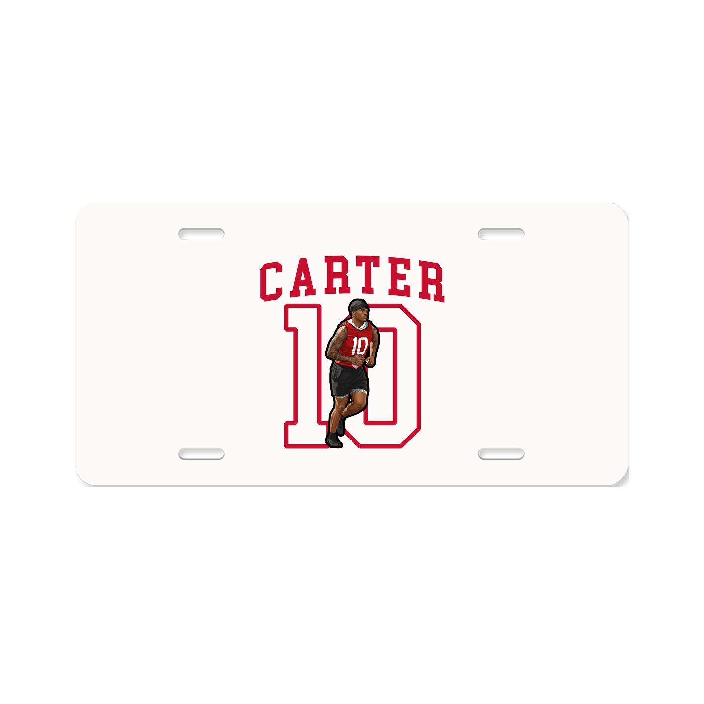 Aluminum License Plate