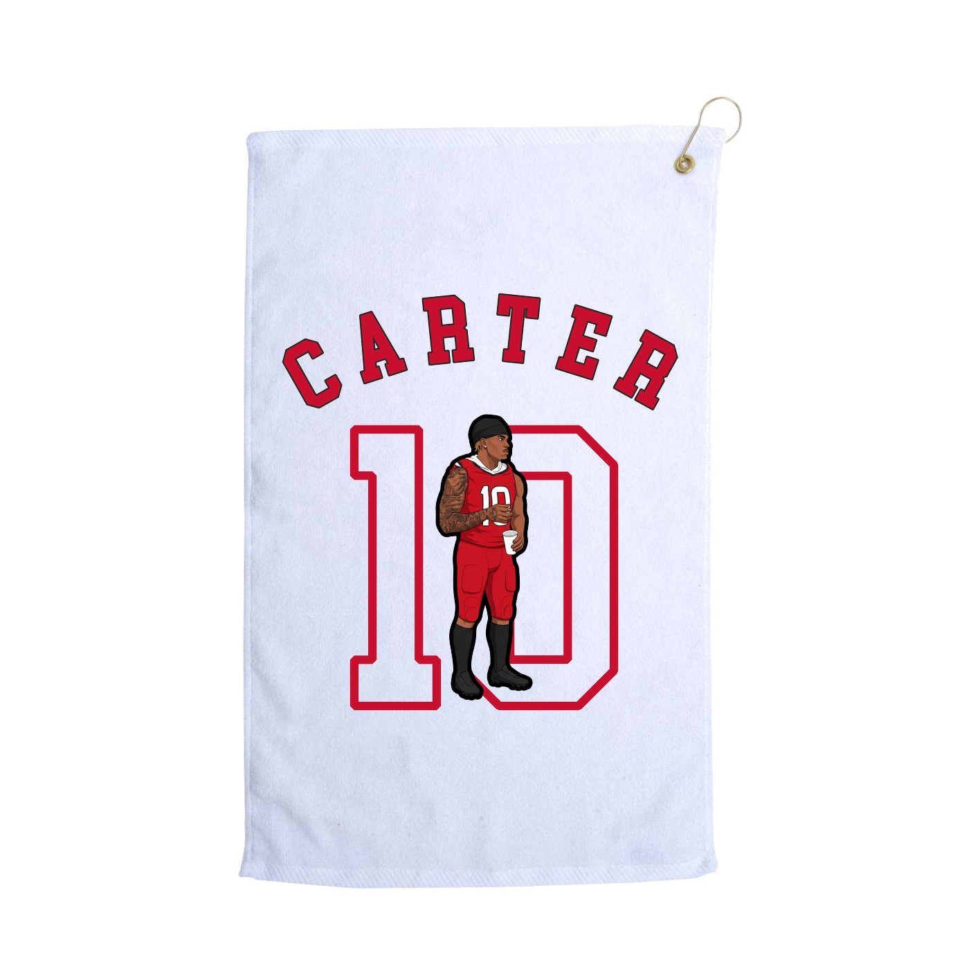 Terry Velour Golf Towel