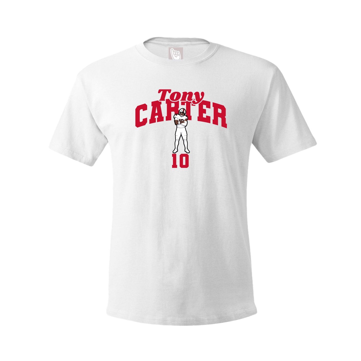Tee — Signature Arch in White