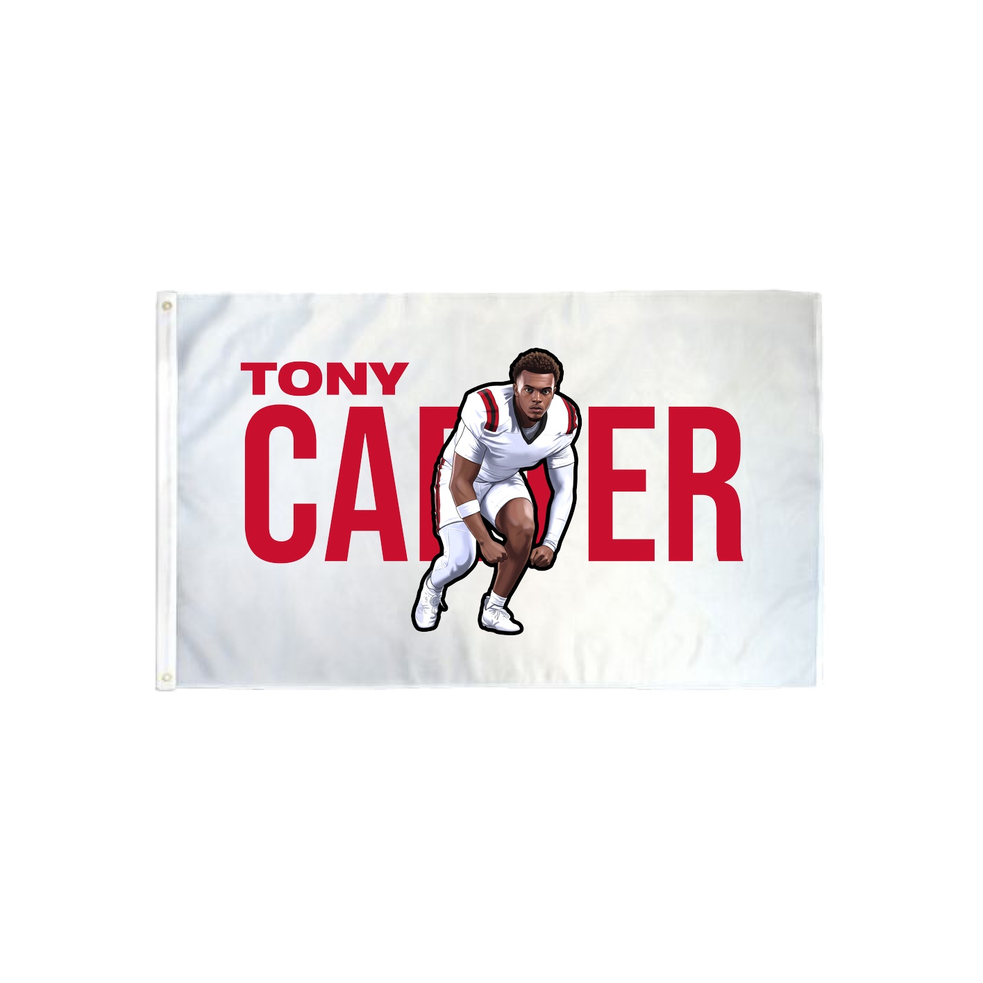 3x5 Flag — Player Name in Classic
