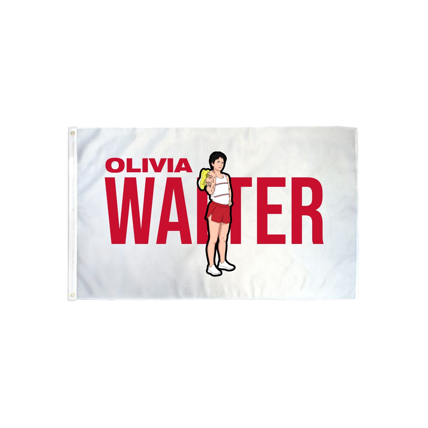 3x5 Flag — Player Name in Classic