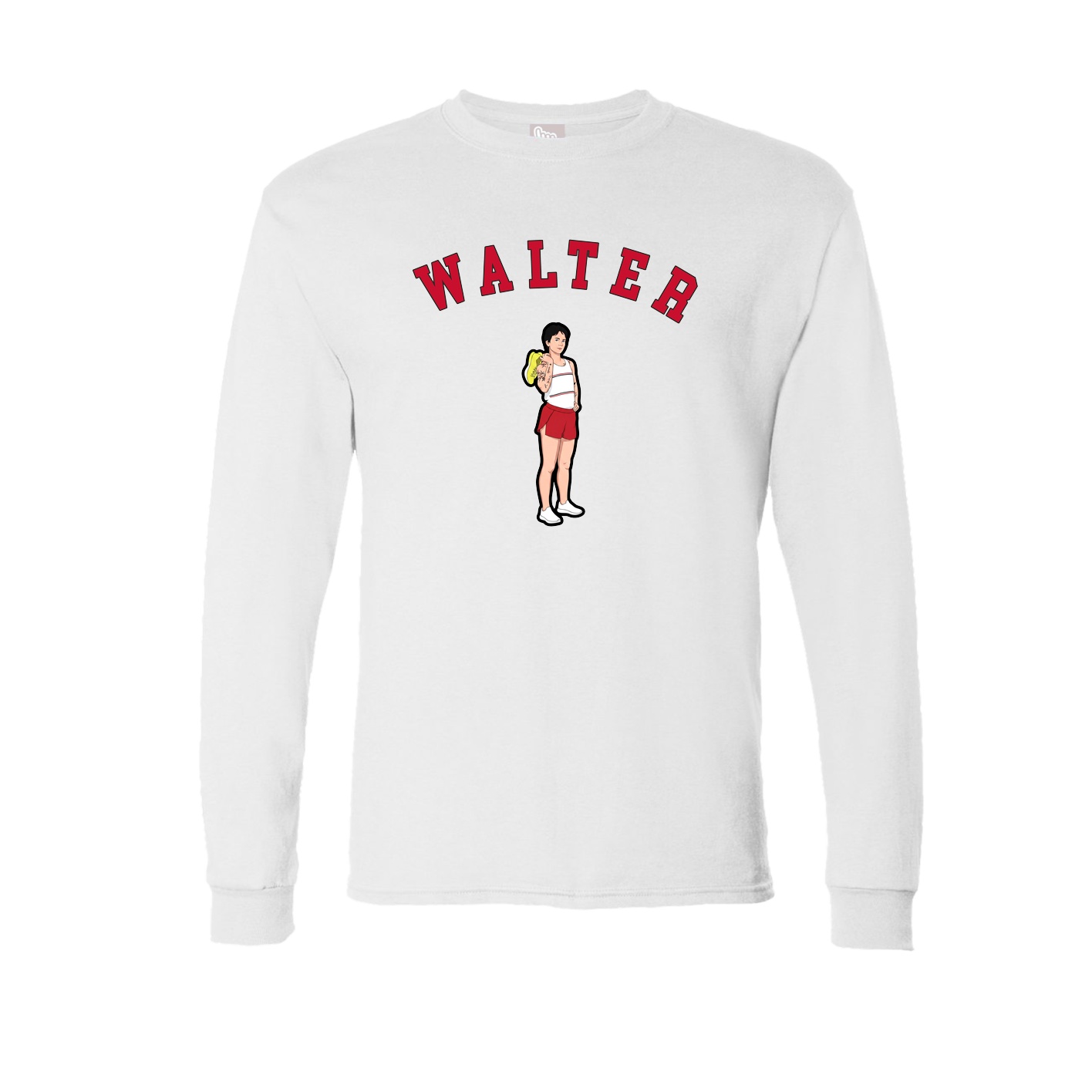 Long Sleeve Tee — Shirsey Arch in White