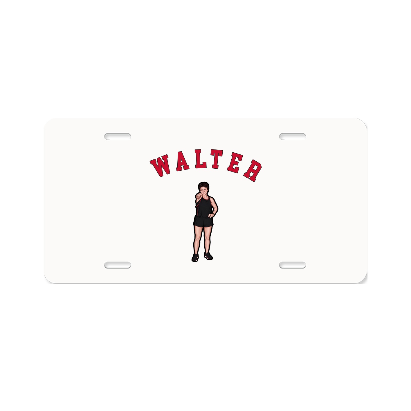 License Plate — Shirsey Arch in Classic