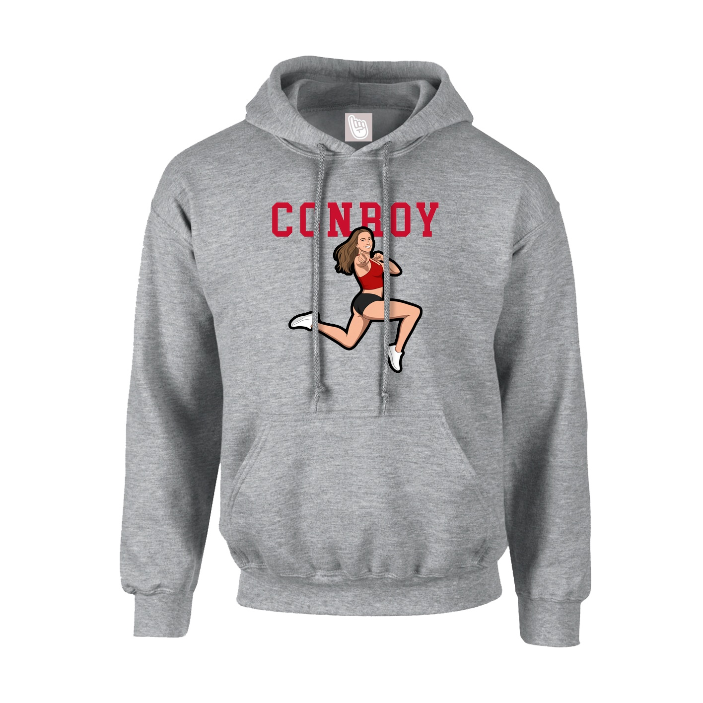 Youth Hoodie — Shirsey in Grey