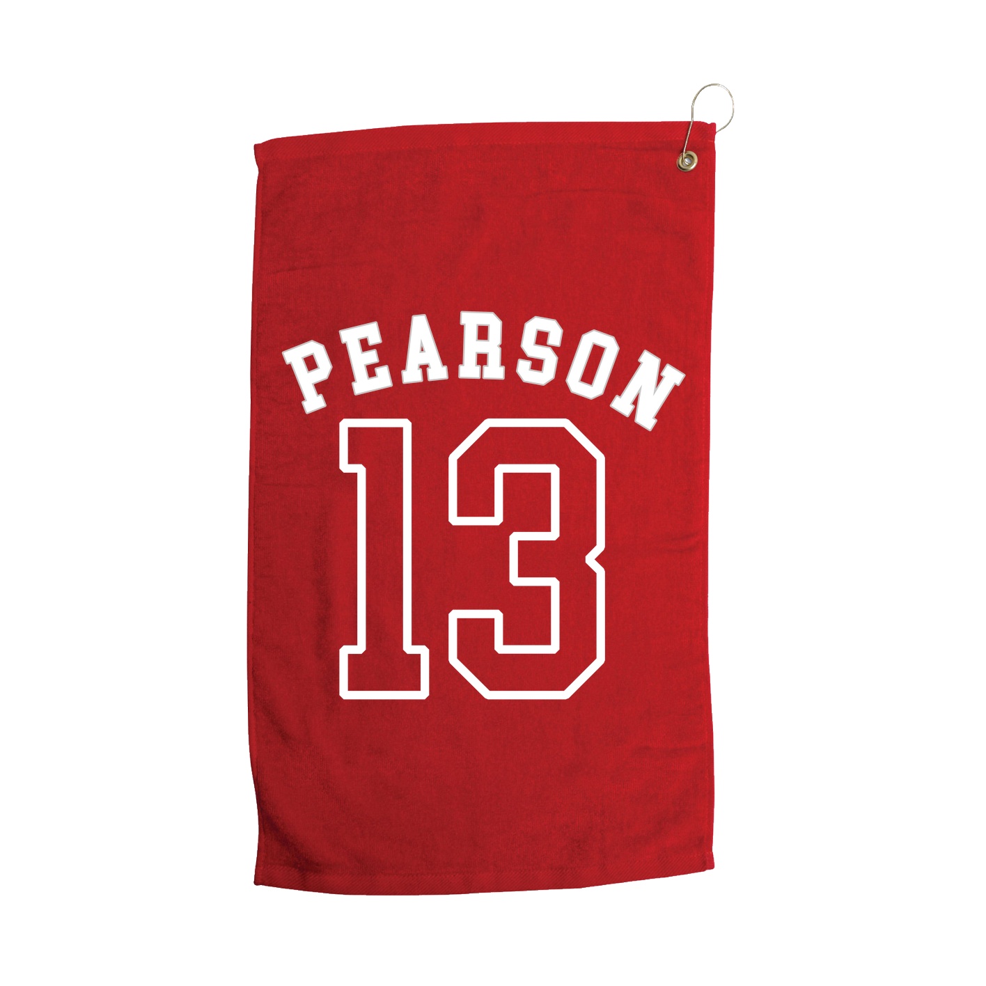 Golf Towel — Shirsey Arch in Red