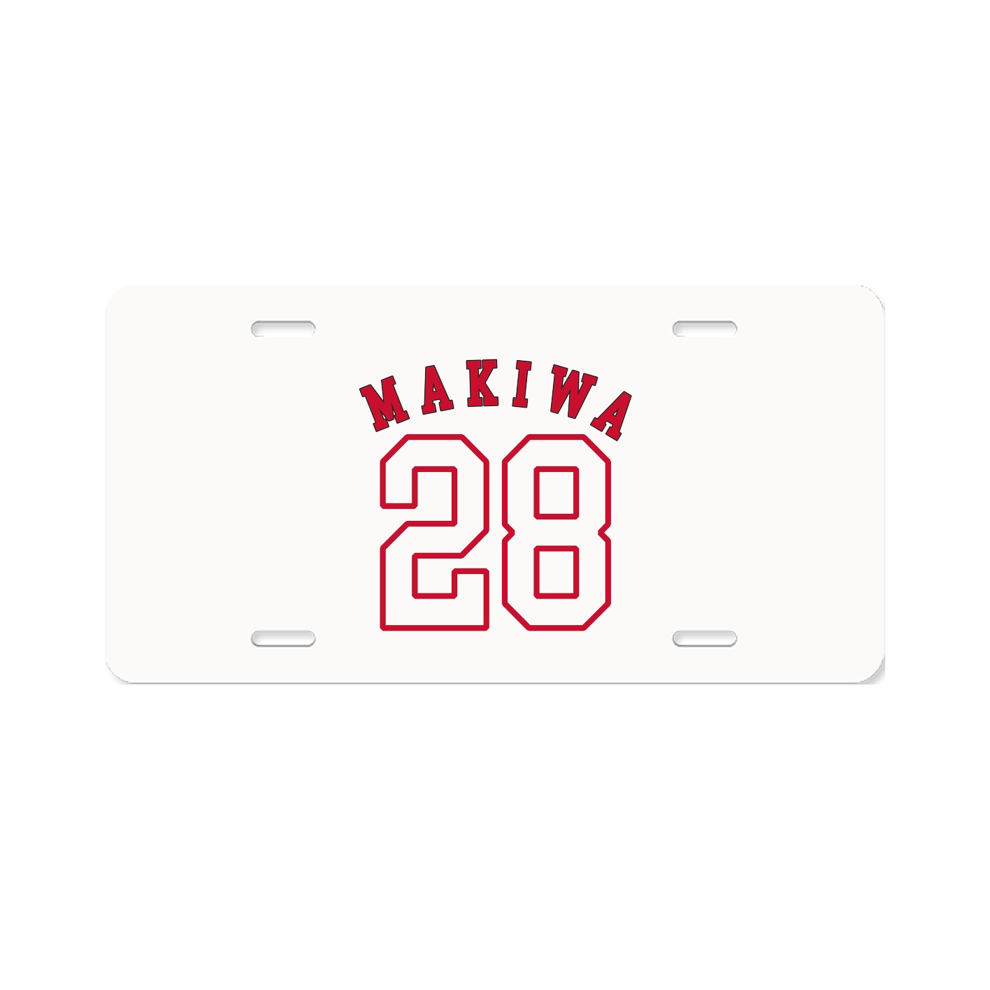 License Plate — Shirsey Arch in Classic