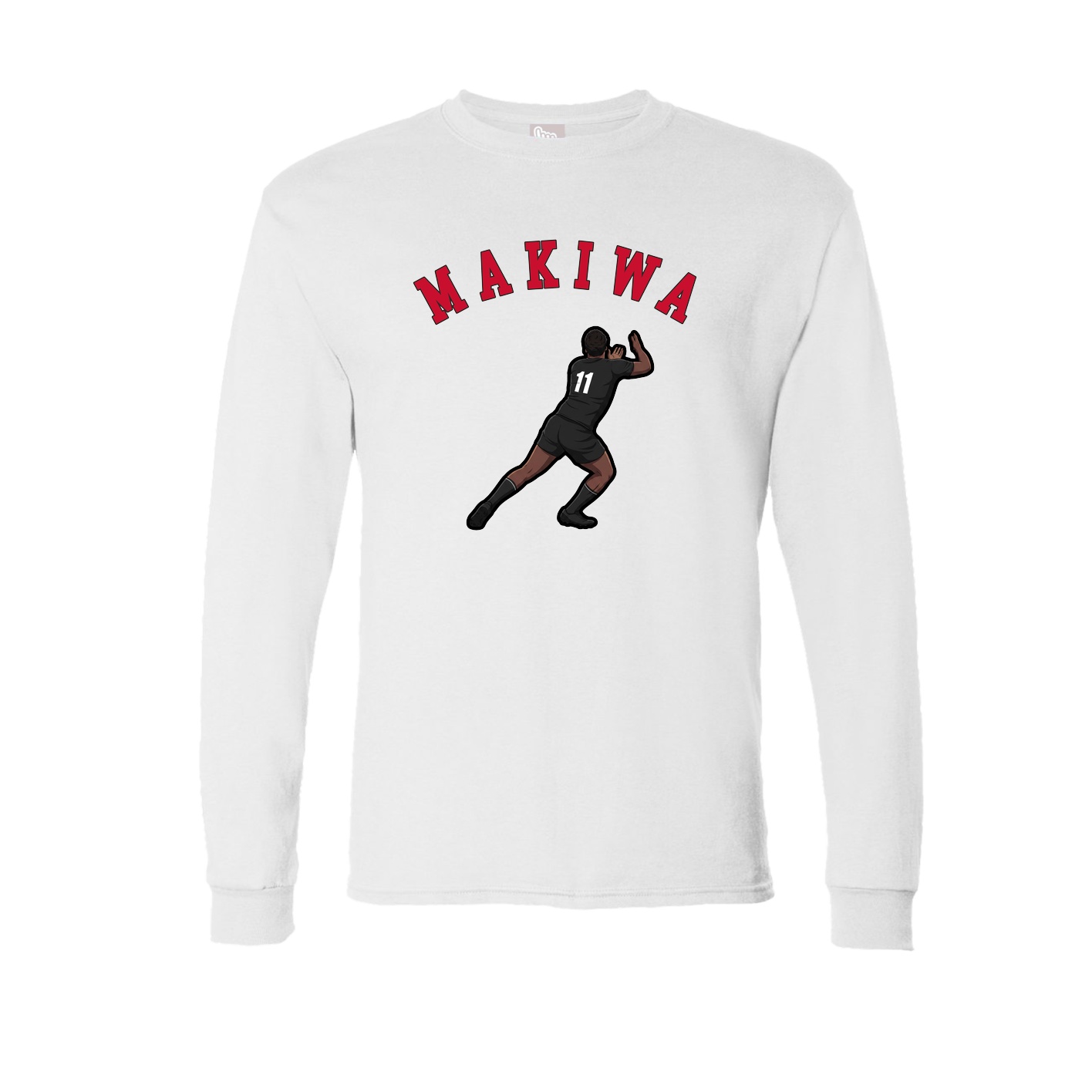 Long Sleeve Tee — Shirsey Arch in White