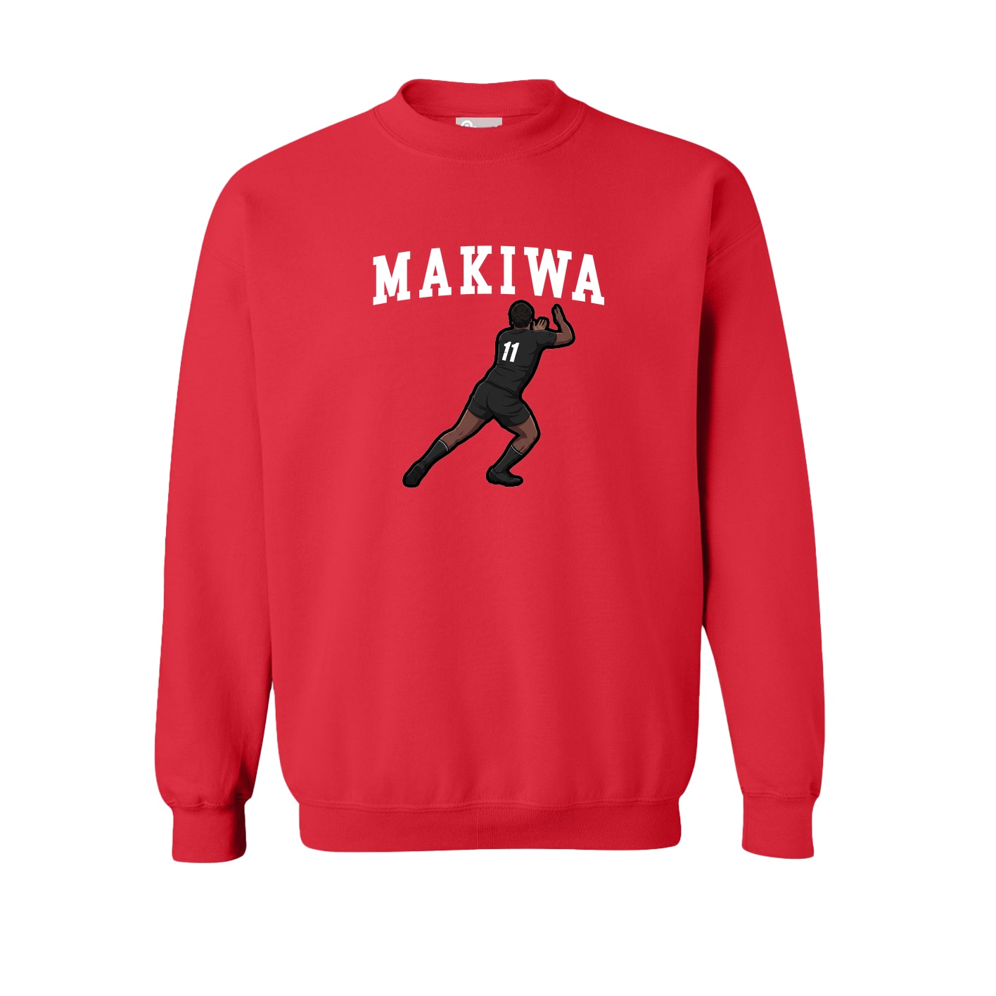 Fleece Crew — Shirsey in Red