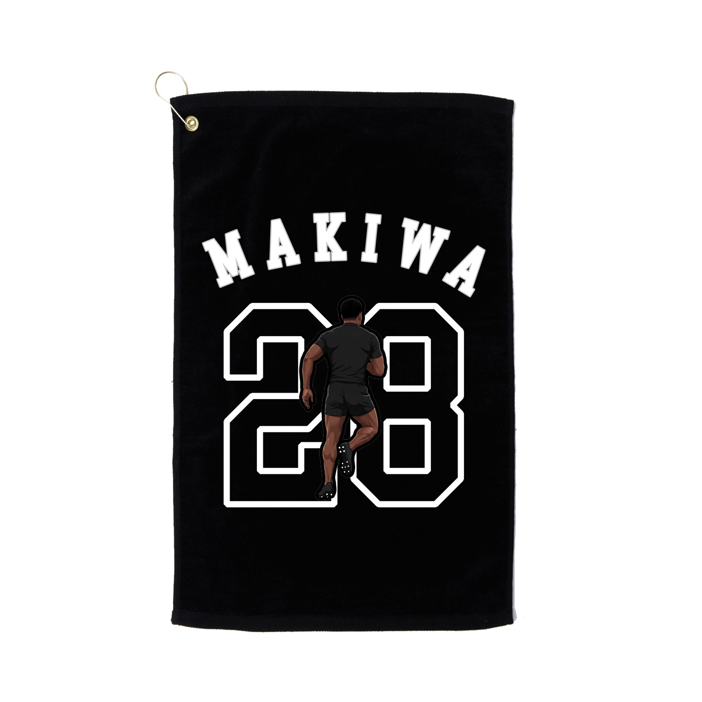 Golf Towel — Shirsey Arch in Black