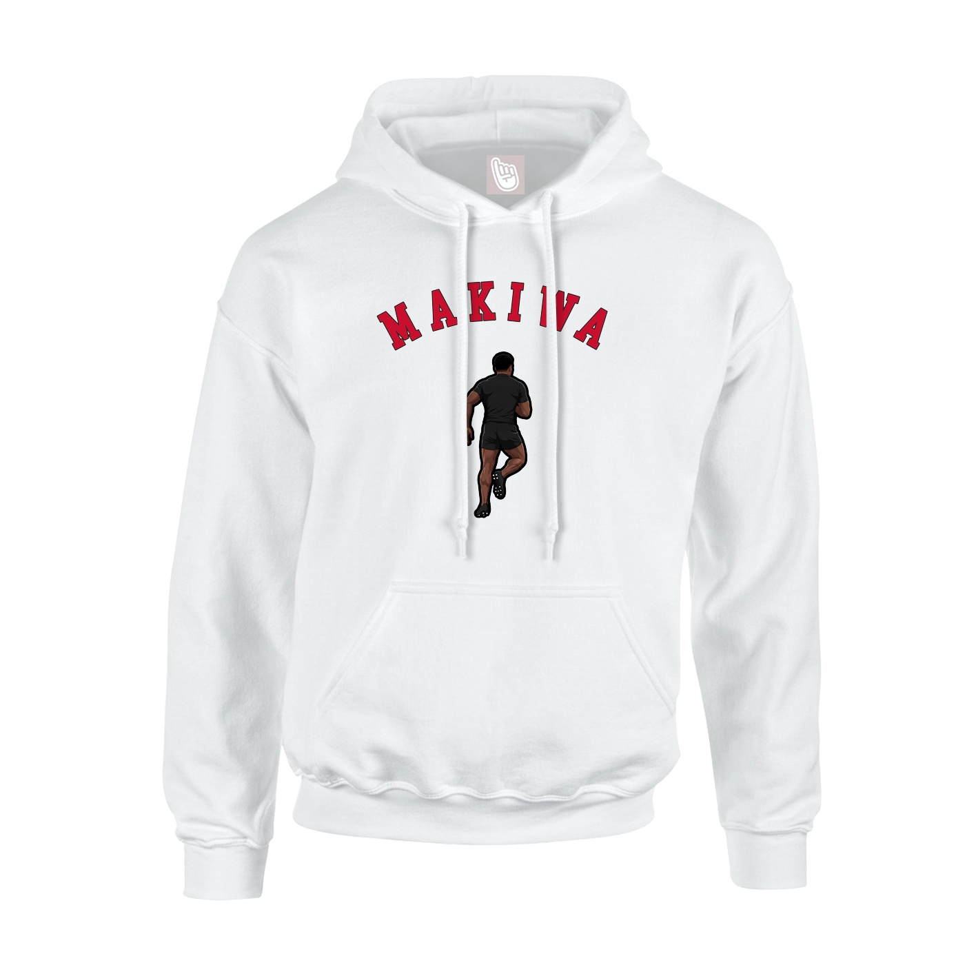 Youth Hoodie — Shirsey Arch in White