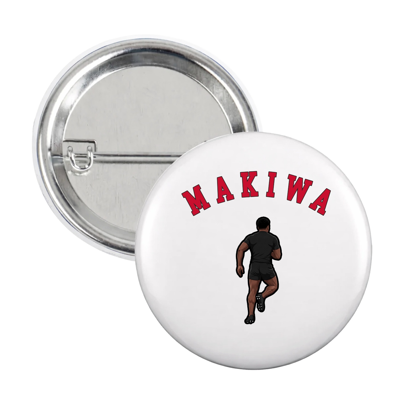 Game Day Button — Shirsey Arch in White