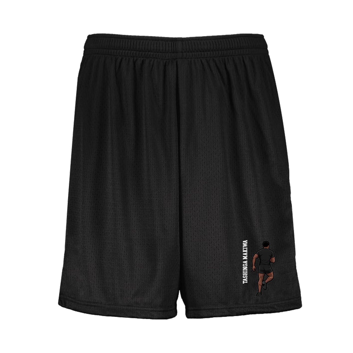 Shorts — Name Vertical in Black