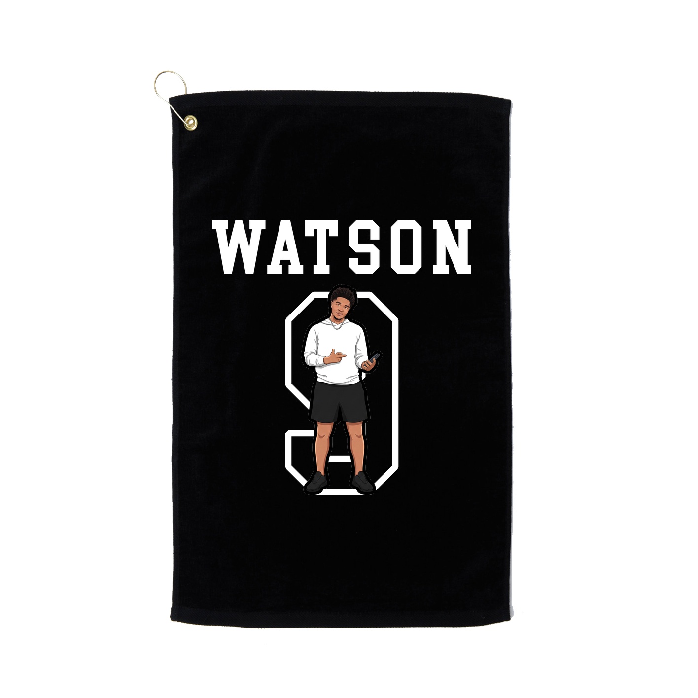 Golf Towel — Shirsey in Black