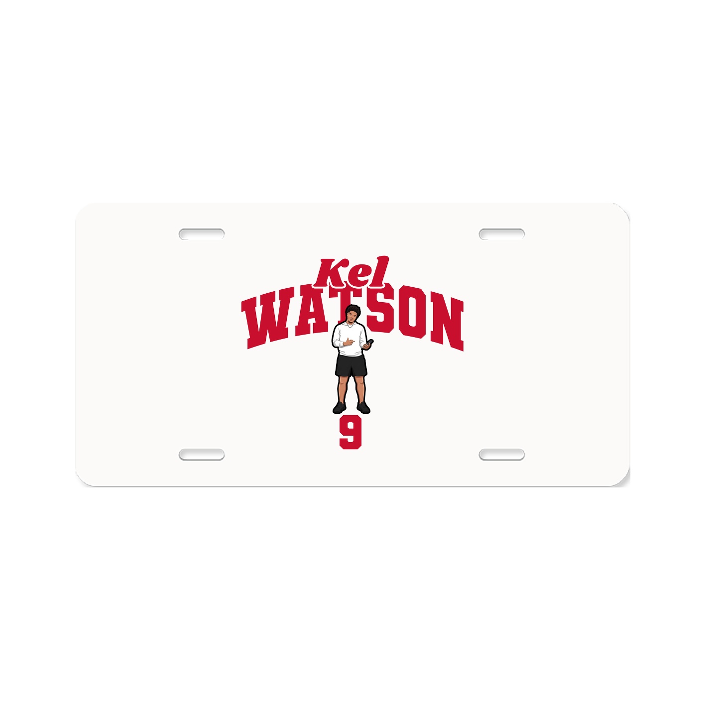 License Plate — Signature Arch in Classic
