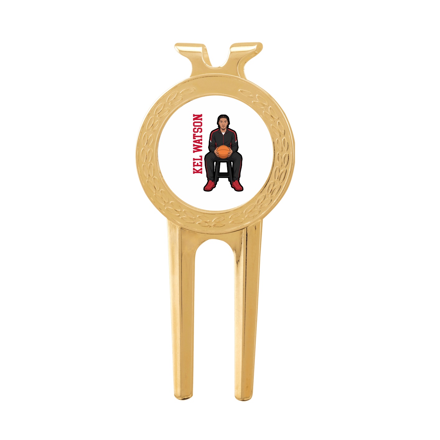Divot Tool with Ball Marker — Name Vertical in Classic