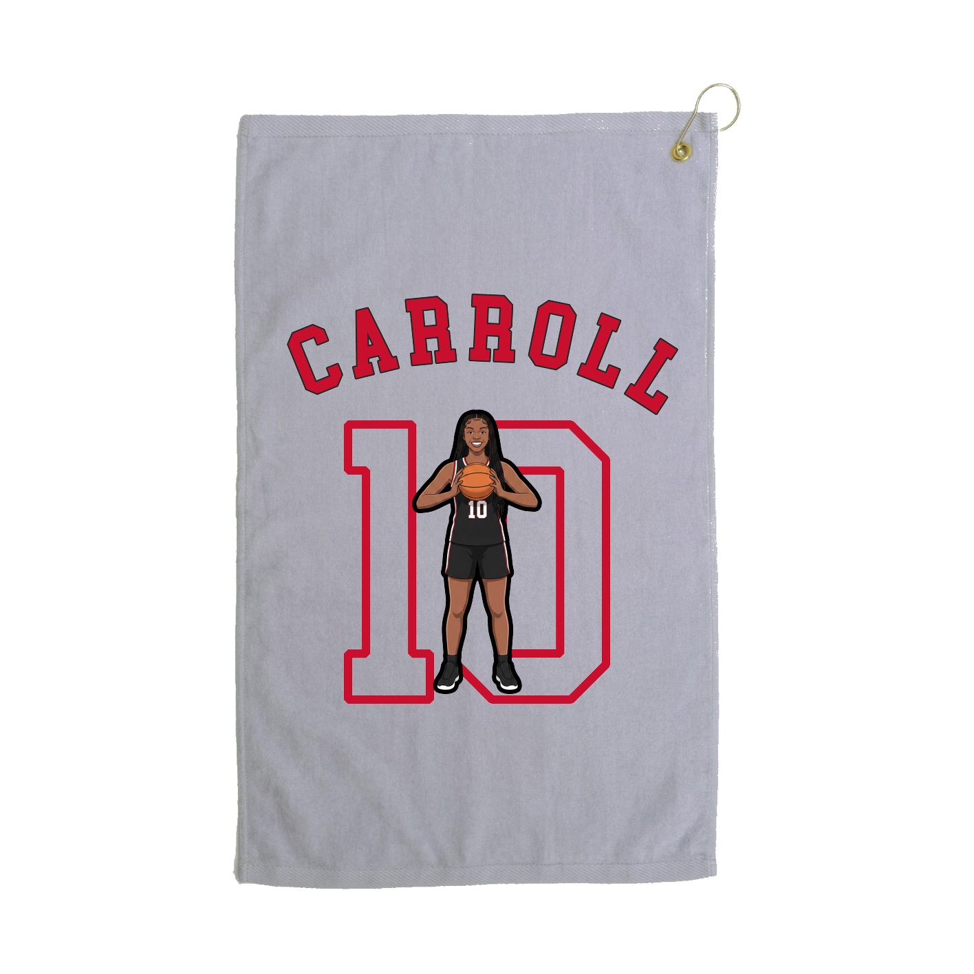 Golf Towel — Shirsey Arch in Grey
