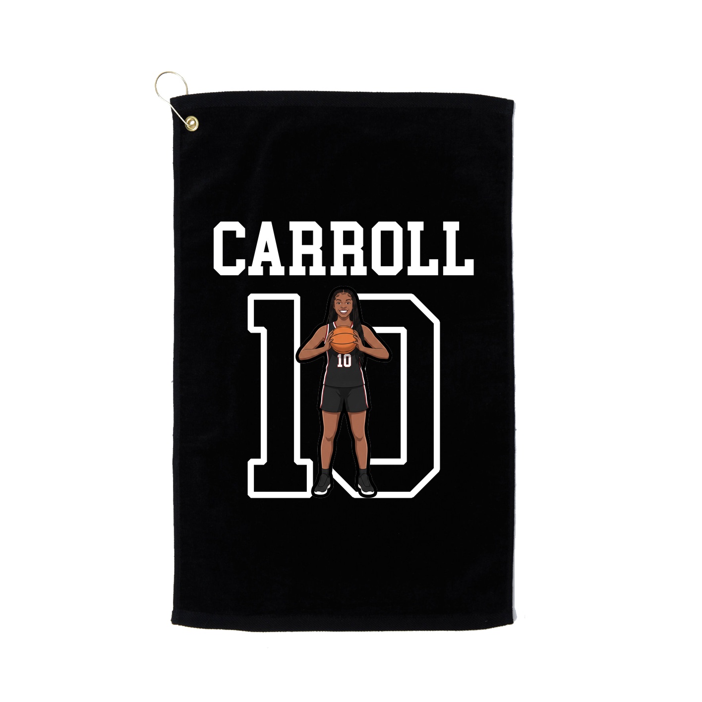 Golf Towel — Shirsey in Black