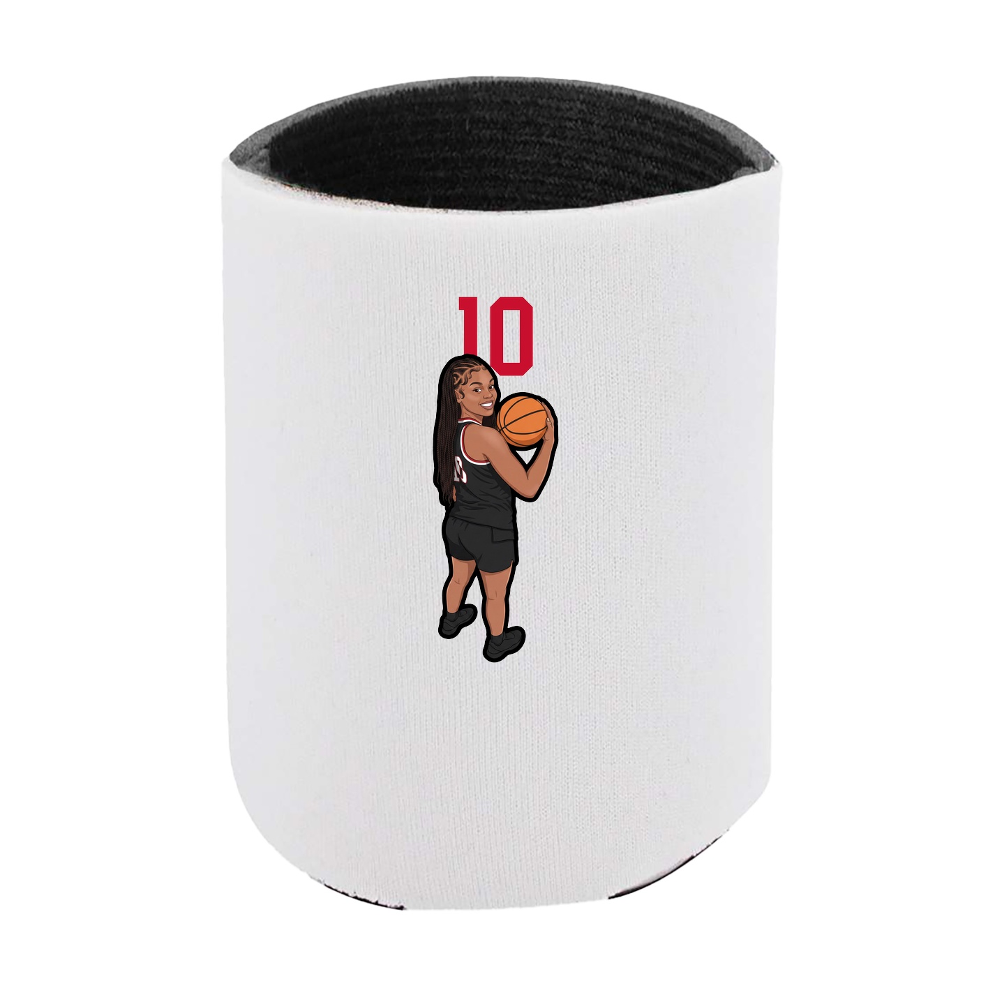 Can Holder — Number Top in White