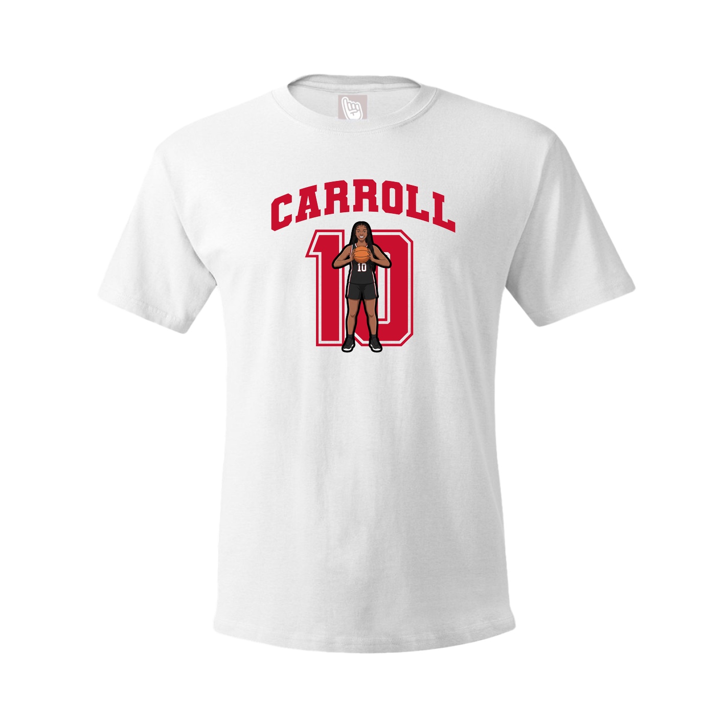 Tee — Number in White